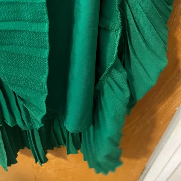 Kensie Emerald Green Midi Dress 14 - Picture 5 of 8